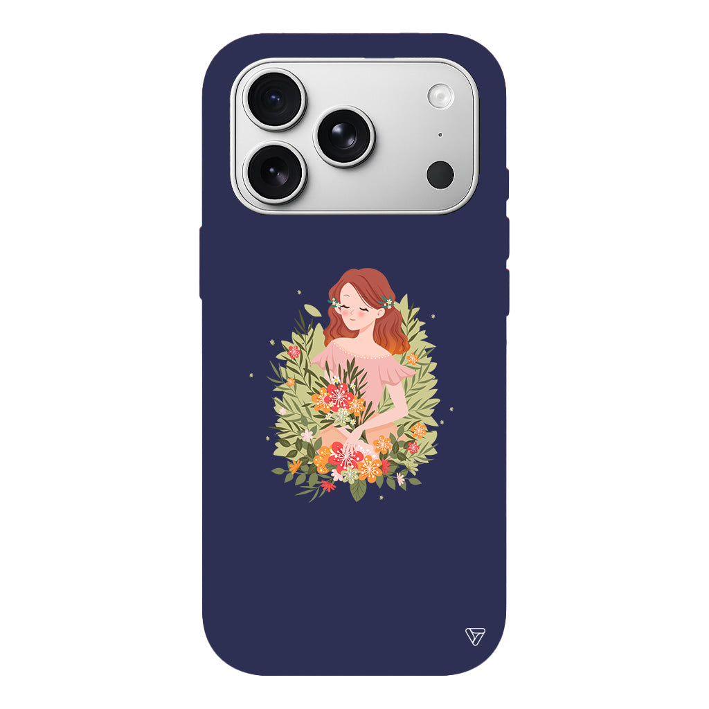 Bloom and Feel Lansman Model İçi Kadife Silikon Telefon Kılıfı