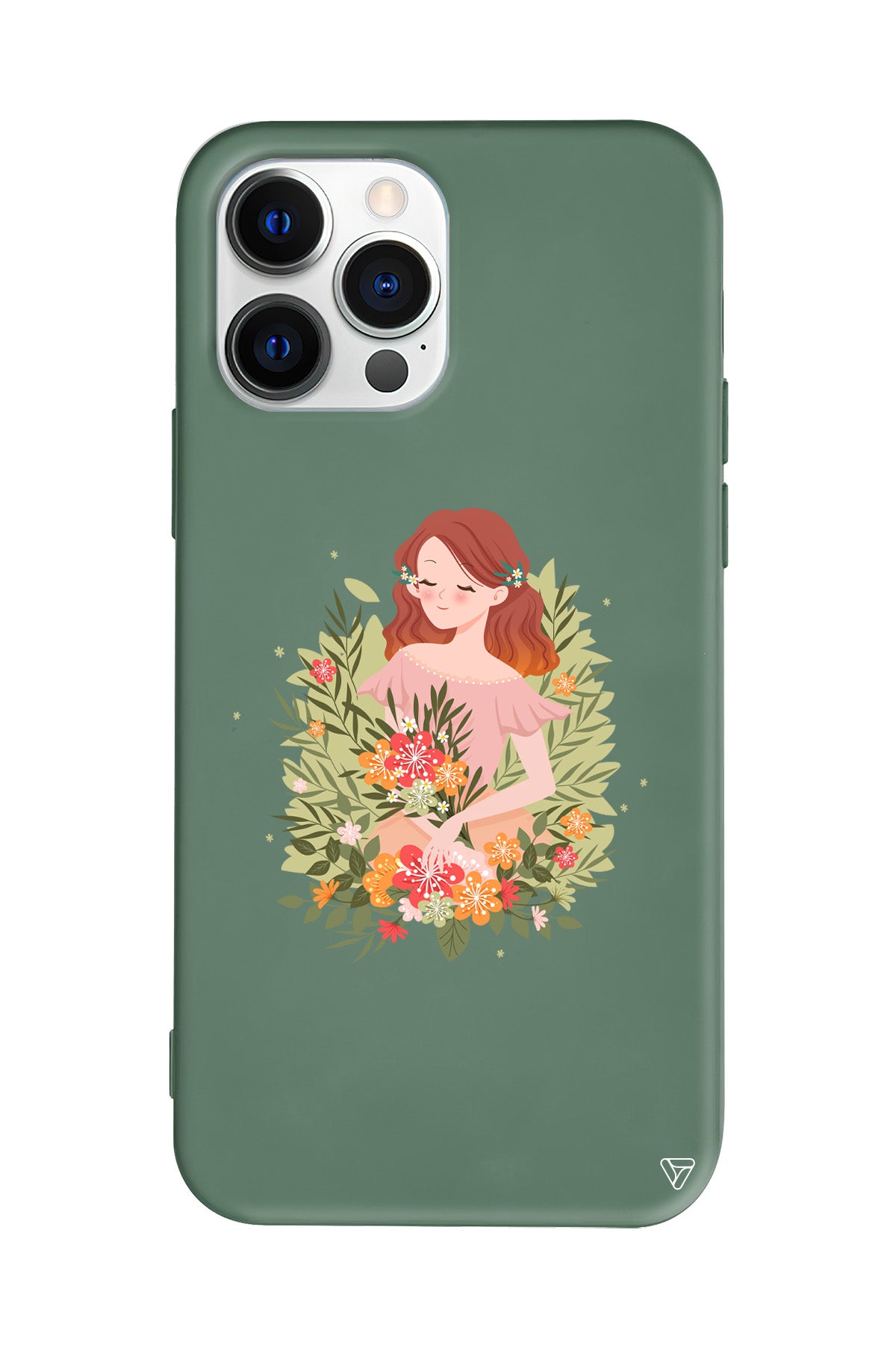 Bloom and Feel Lansman Model İçi Kadife Silikon Telefon Kılıfı