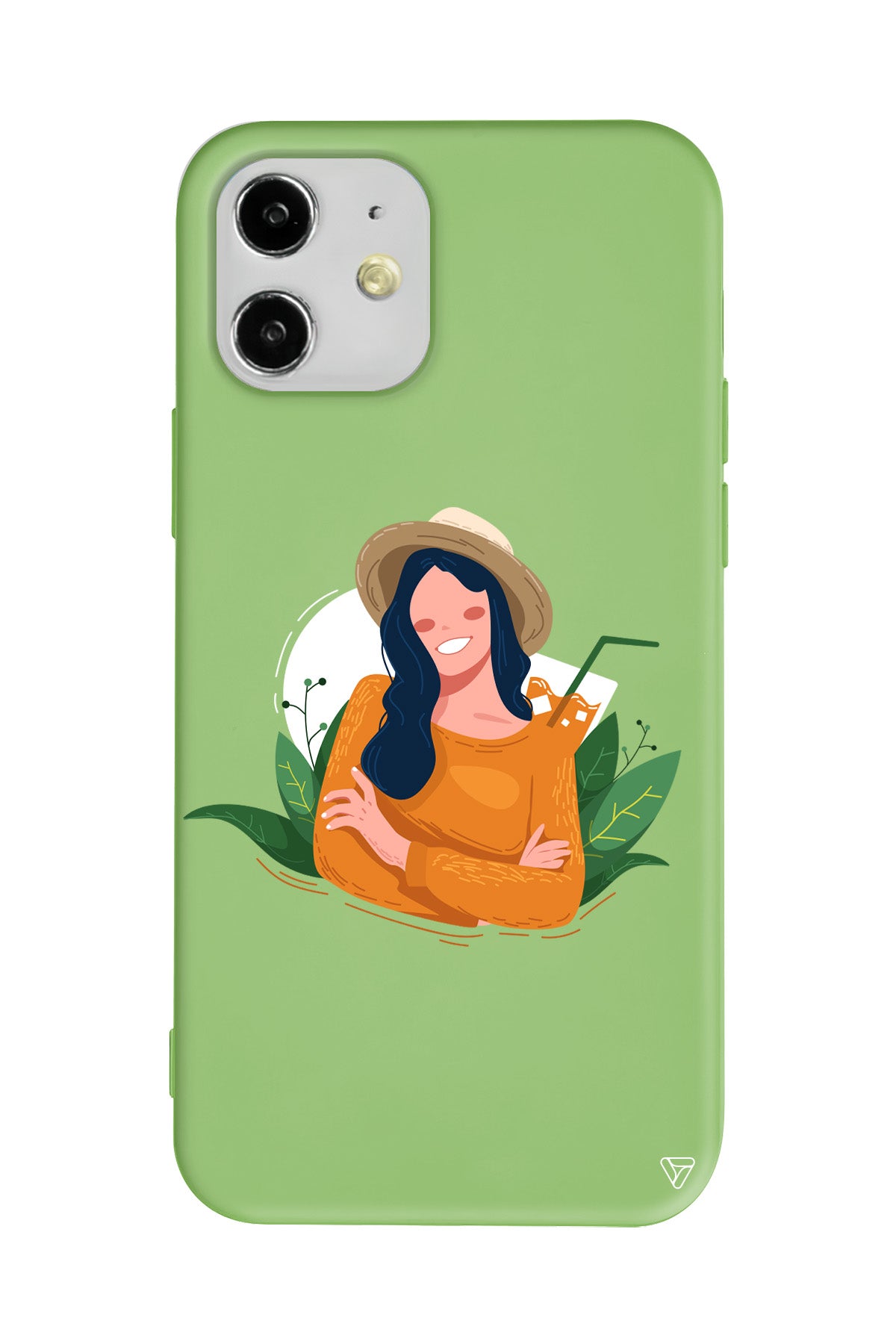 Lovely Smile Lansman Model İçi Kadife Silikon Telefon Kılıfı