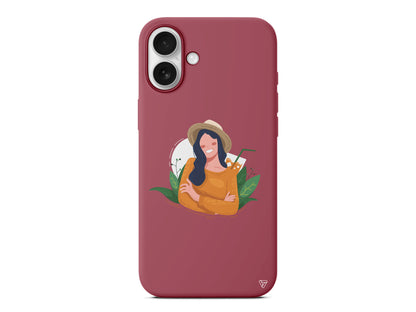 Lovely Smile Lansman Model İçi Kadife Silikon Telefon Kılıfı – Plus Serisine Özel