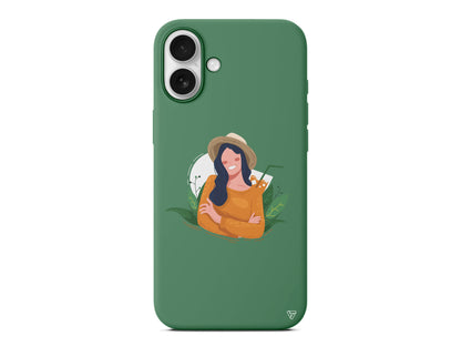 Lovely Smile Lansman Model İçi Kadife Silikon Telefon Kılıfı