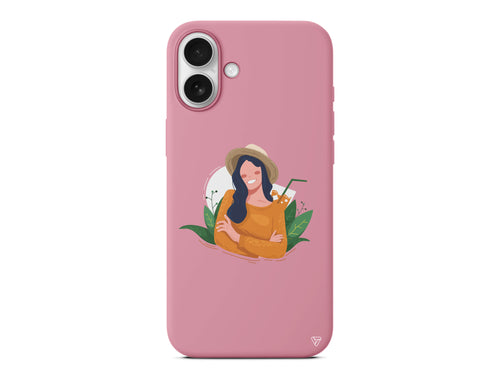 Lovely Smile Lansman Model İçi Kadife Silikon Telefon Kılıfı – Plus Serisine Özel