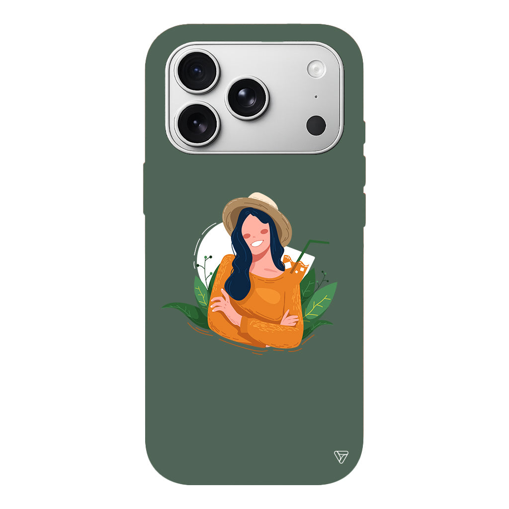 Lovely Smile Lansman Model İçi Kadife Silikon Telefon Kılıfı