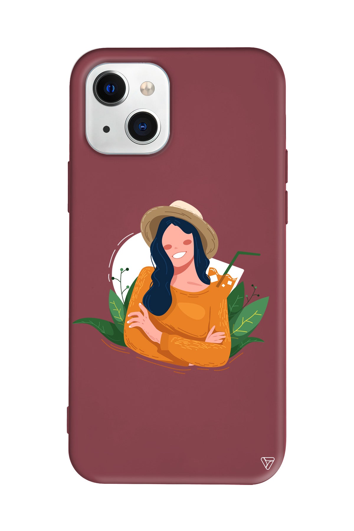 Lovely Smile Lansman Model İçi Kadife Silikon Telefon Kılıfı