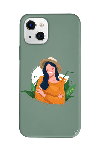 Lovely Smile Lansman Model İçi Kadife Silikon Telefon Kılıfı – Plus Serisine Özel