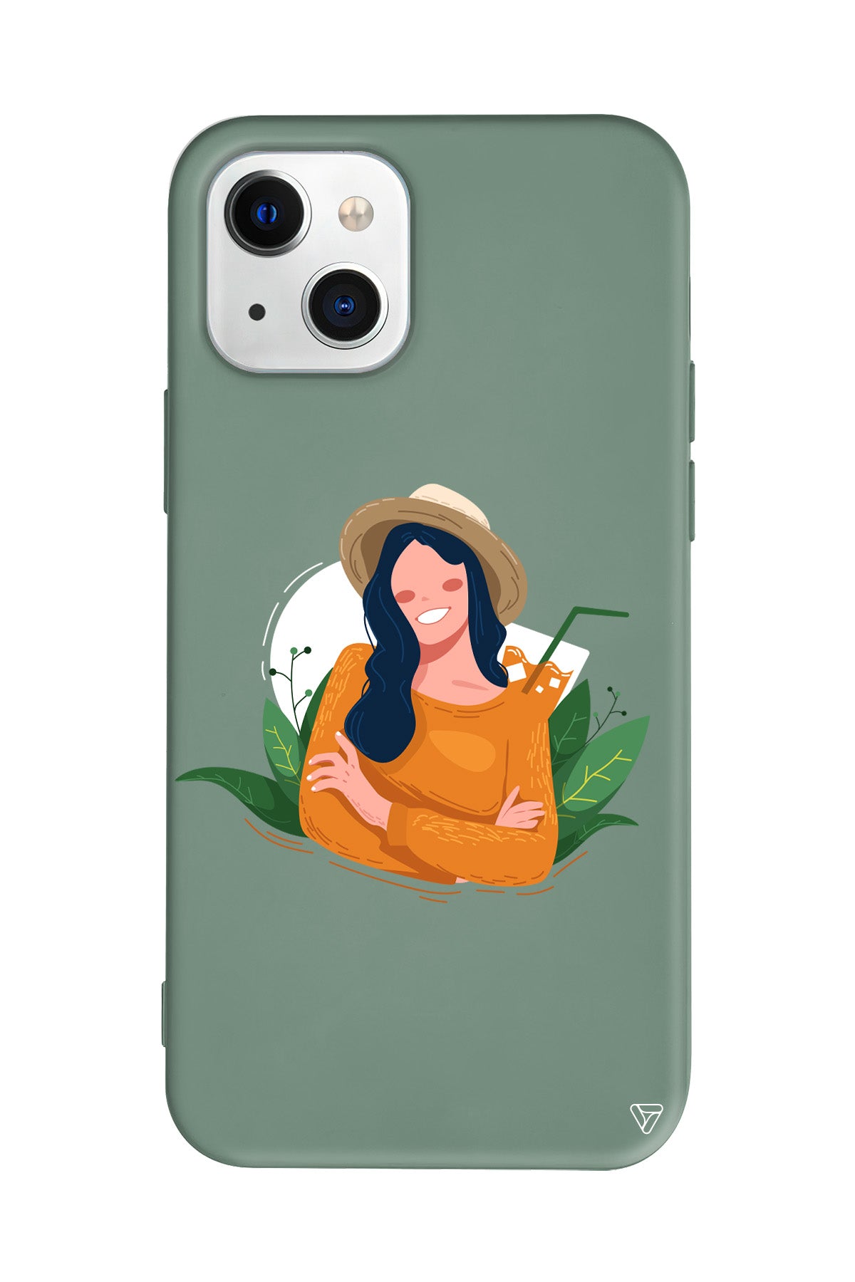 Lovely Smile Lansman Model İçi Kadife Silikon Telefon Kılıfı