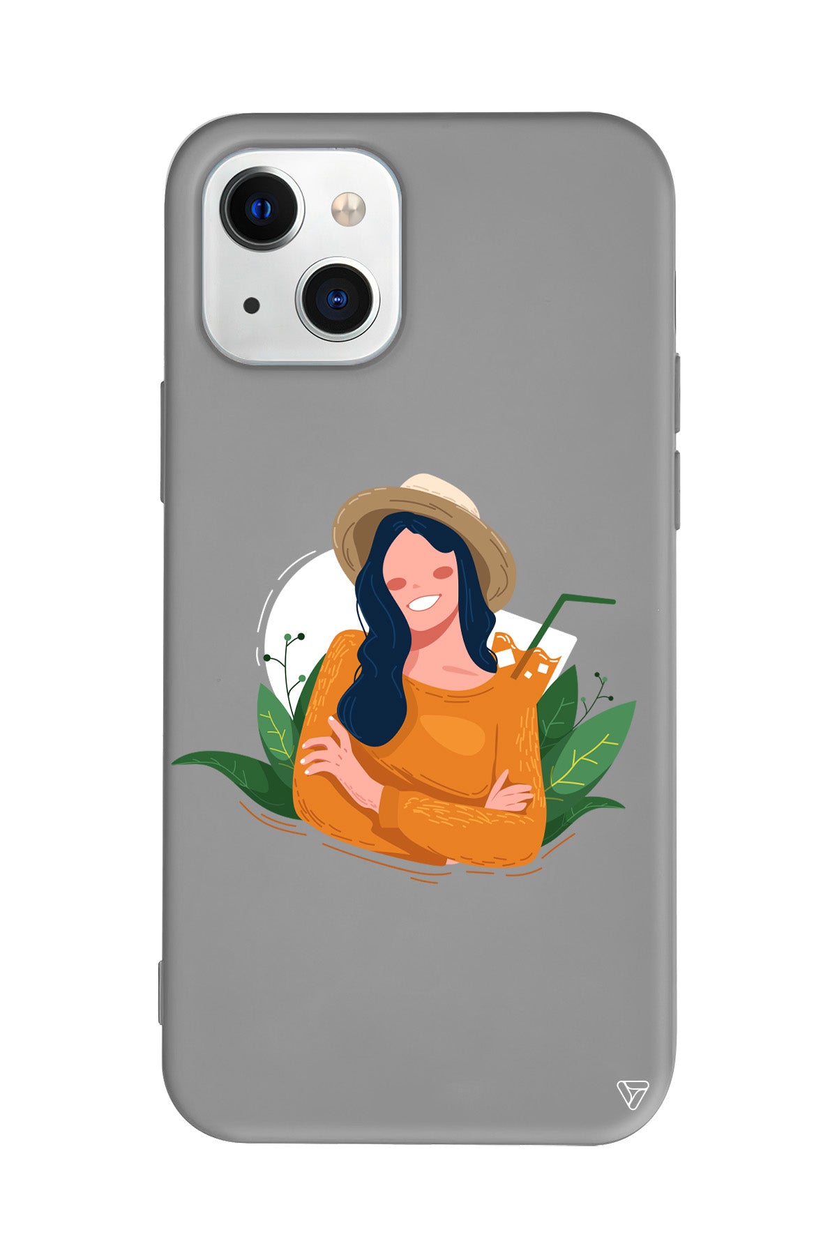 Lovely Smile Lansman Model İçi Kadife Silikon Telefon Kılıfı