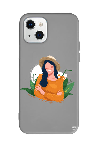 Lovely Smile Lansman Model İçi Kadife Silikon Telefon Kılıfı – Plus Serisine Özel