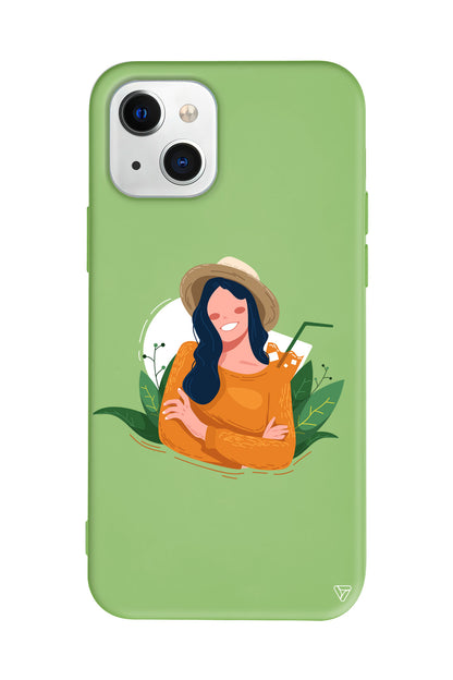 Lovely Smile Lansman Model İçi Kadife Silikon Telefon Kılıfı – Plus Serisine Özel