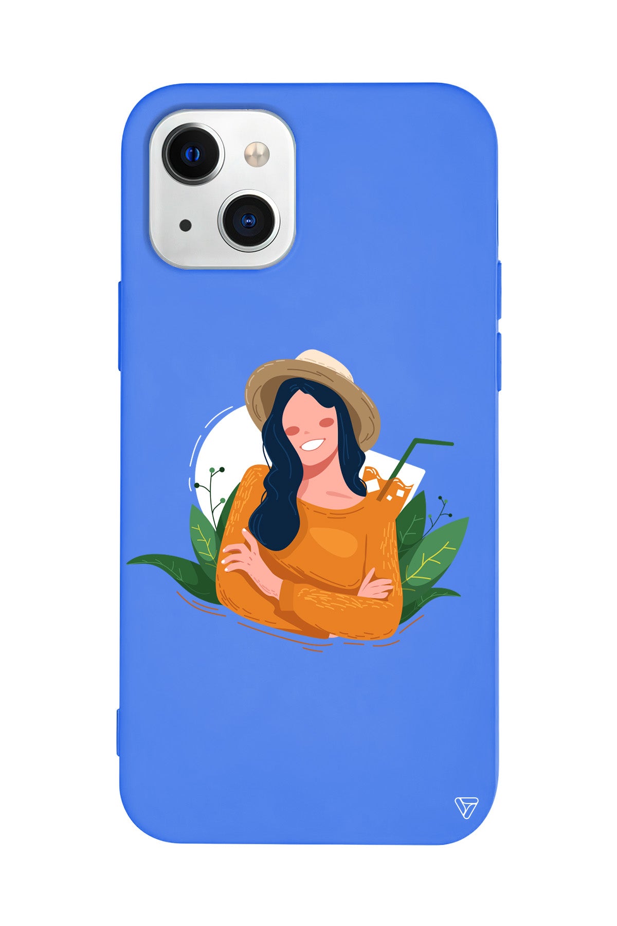 Lovely Smile Lansman Model İçi Kadife Silikon Telefon Kılıfı