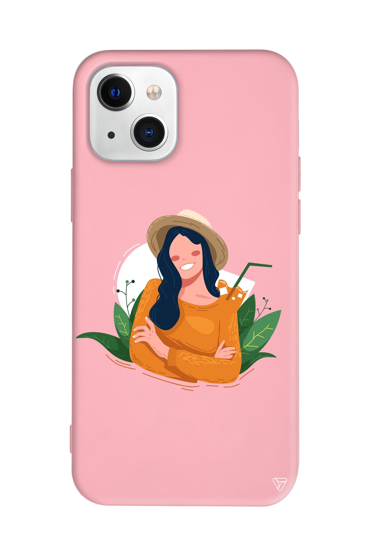 Lovely Smile Lansman Model İçi Kadife Silikon Telefon Kılıfı