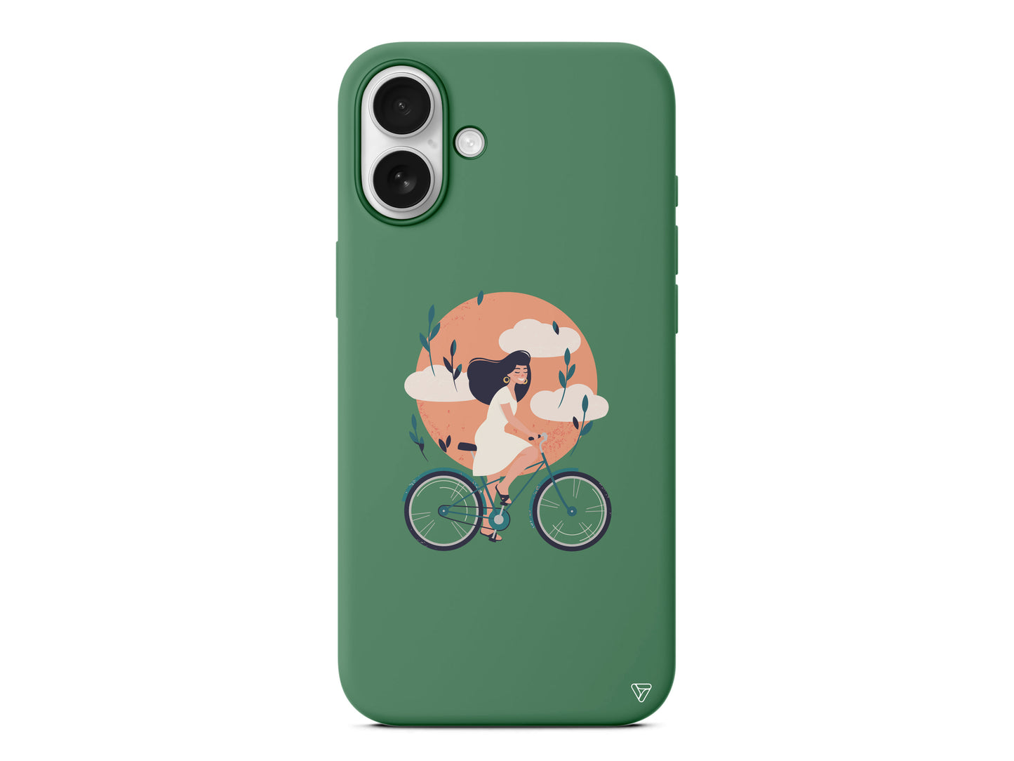 Flying On The Bike Lansman Model İçi Kadife Silikon Telefon Kılıfı – Plus Serisine Özel