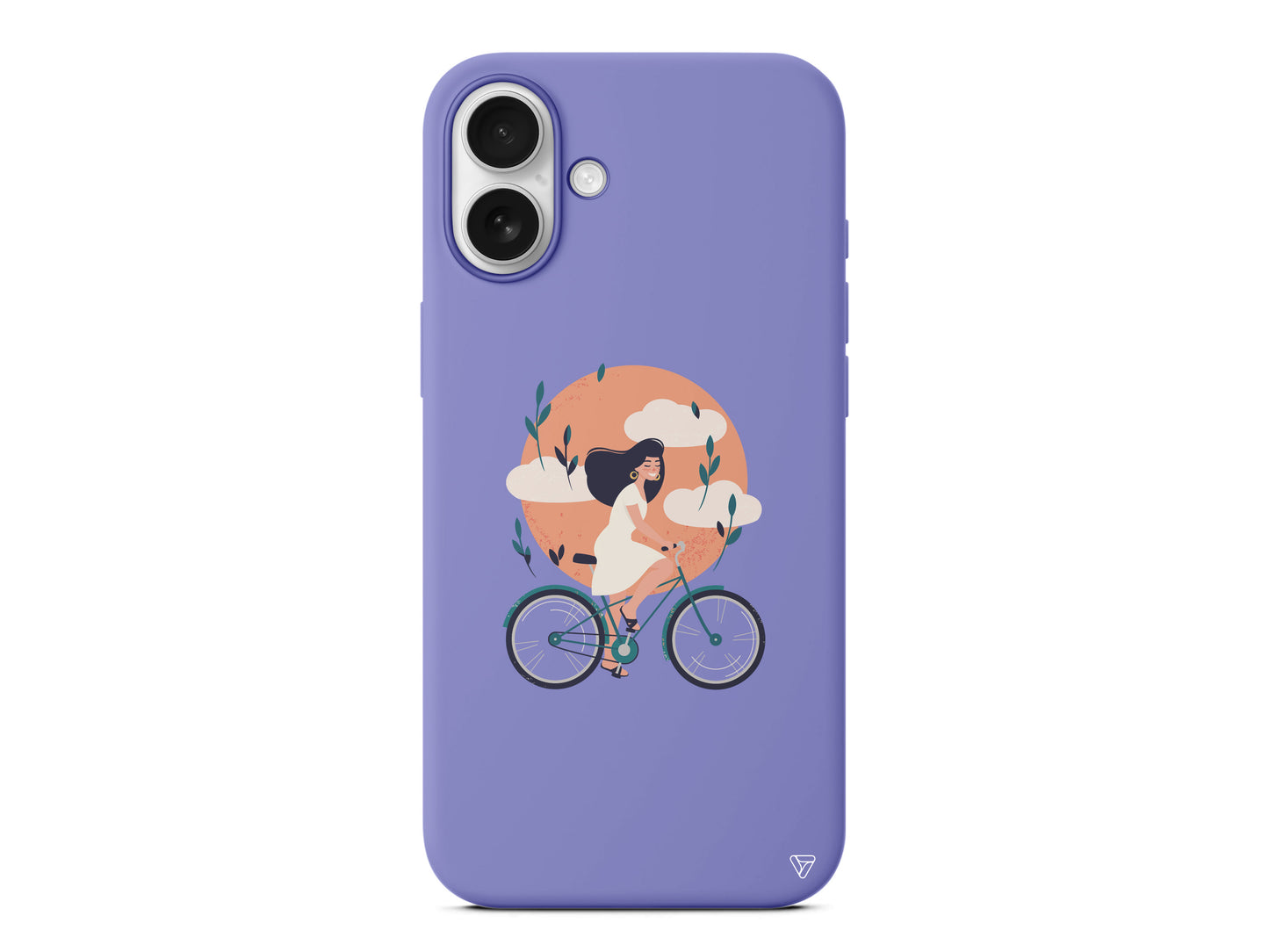 Flying On The Bike Lansman Model İçi Kadife Silikon Telefon Kılıfı – Plus Serisine Özel