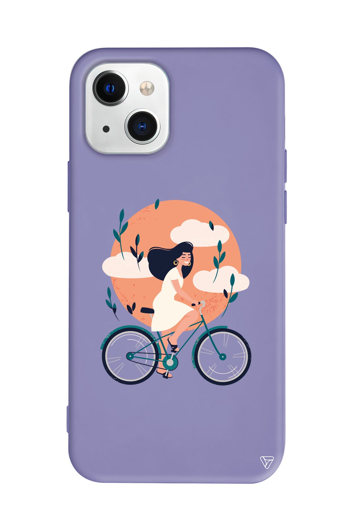 Flying On The Bike Lansman Model İçi Kadife Silikon Telefon Kılıfı – Plus Serisine Özel