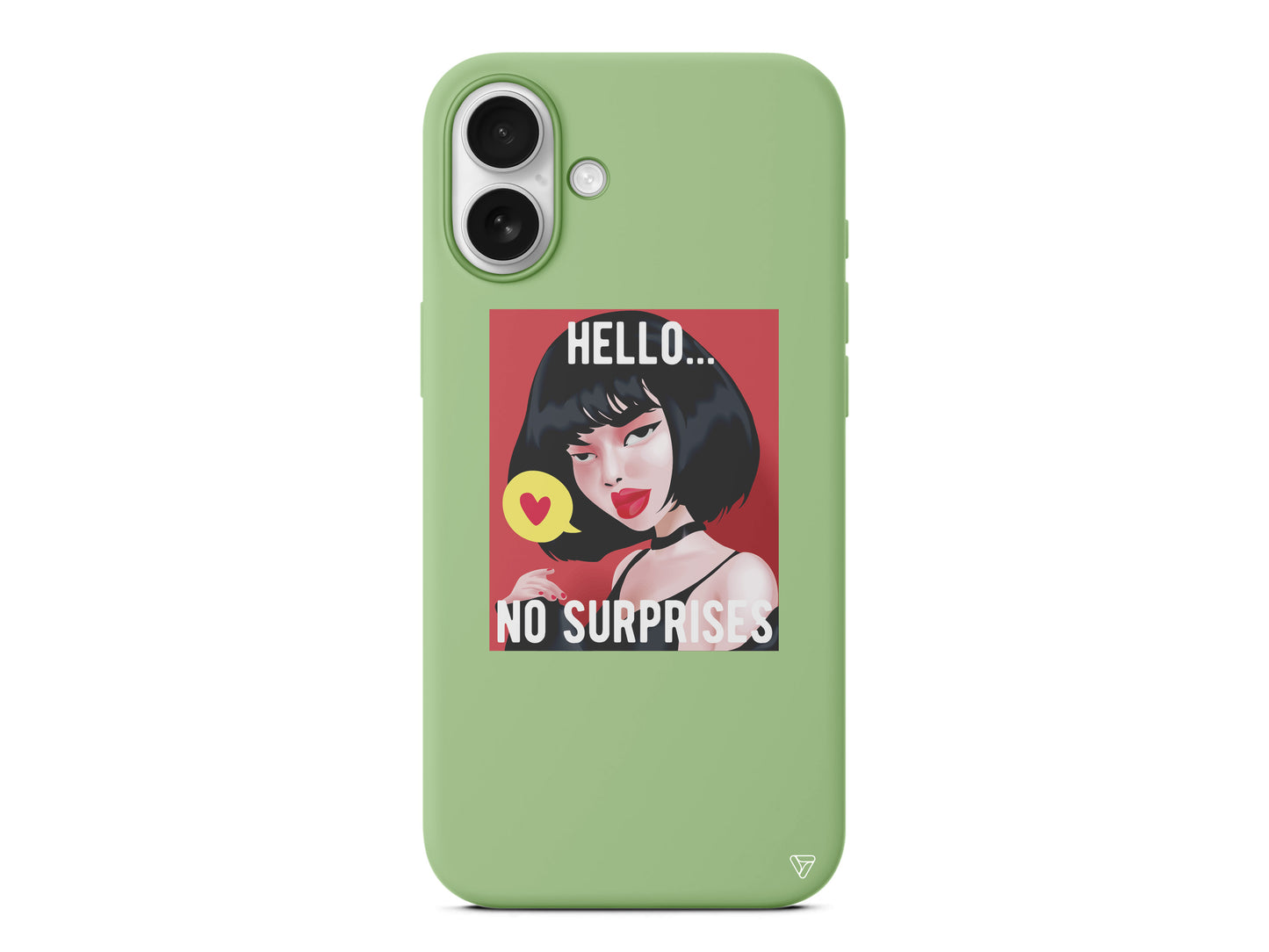 Hello... Lansman Model İçi Kadife Silikon Telefon Kılıfı – Plus Serisine Özel