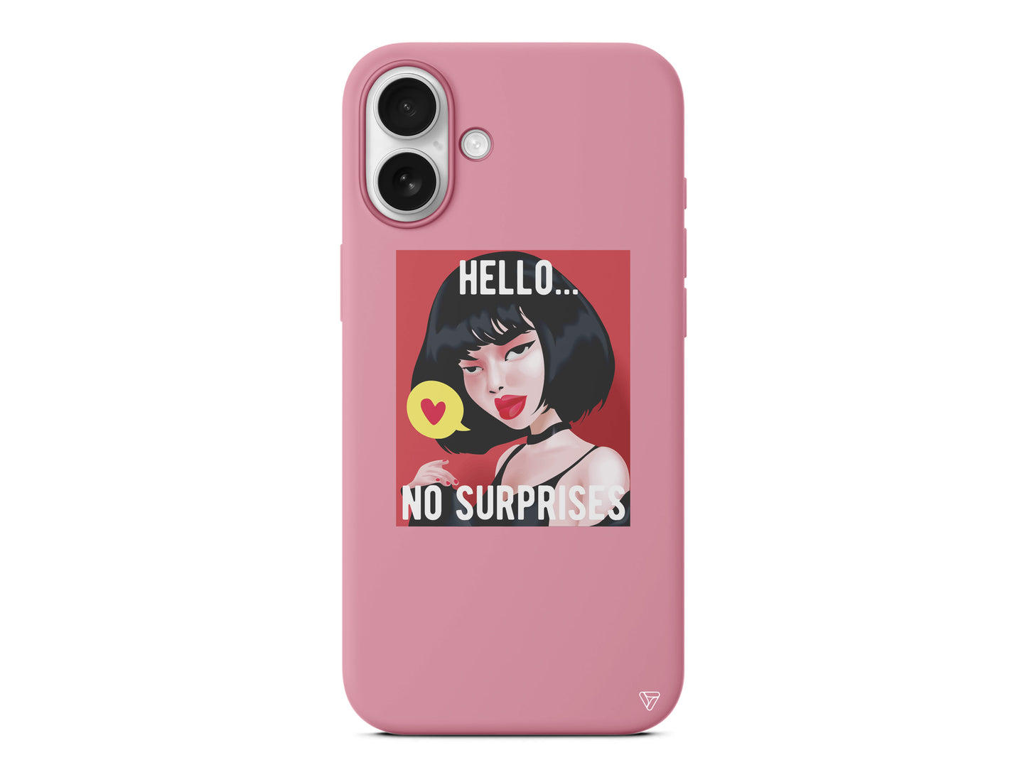 Hello... Lansman Model İçi Kadife Silikon Telefon Kılıfı