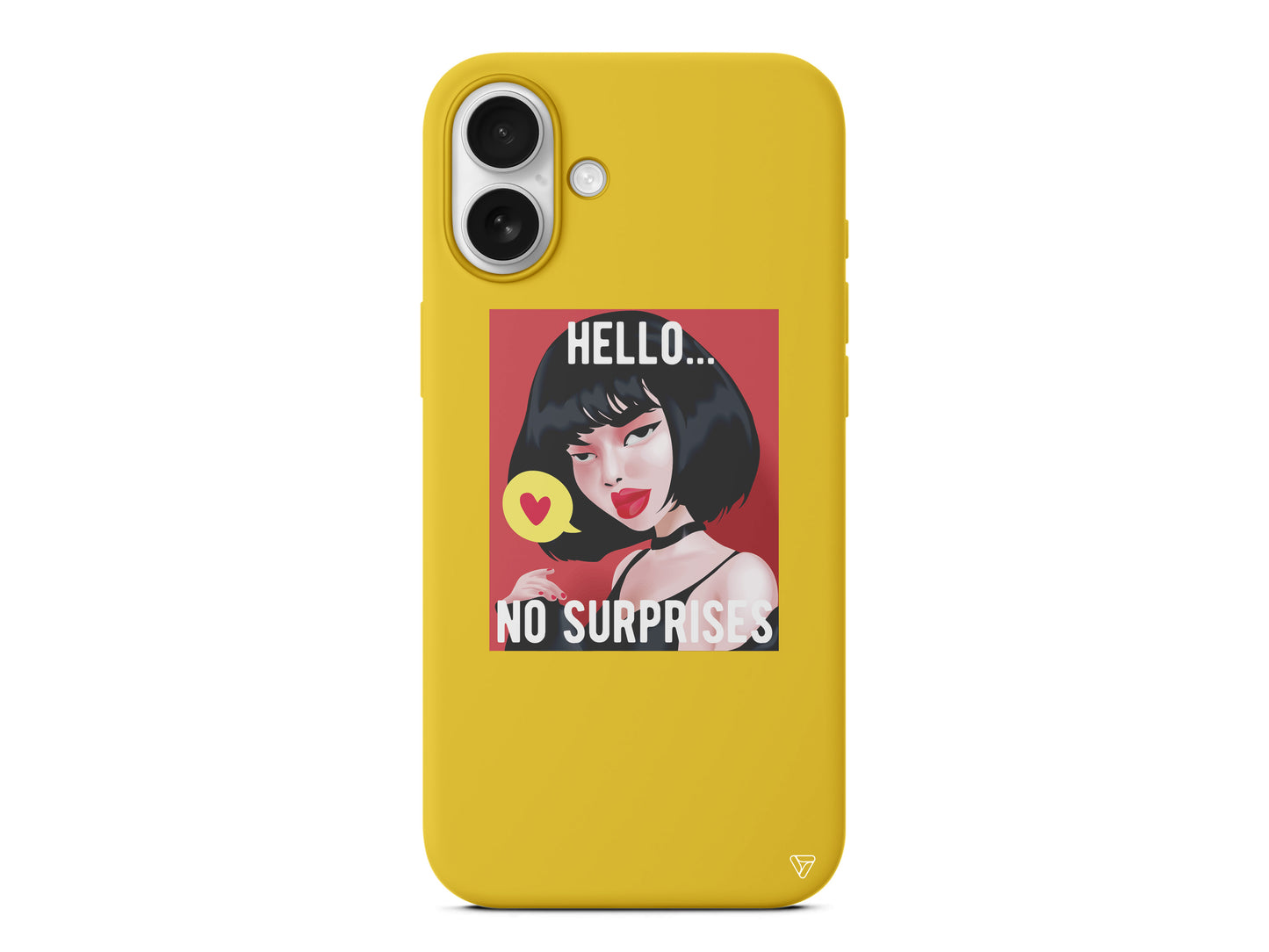 Hello... Lansman Model İçi Kadife Silikon Telefon Kılıfı – Plus Serisine Özel