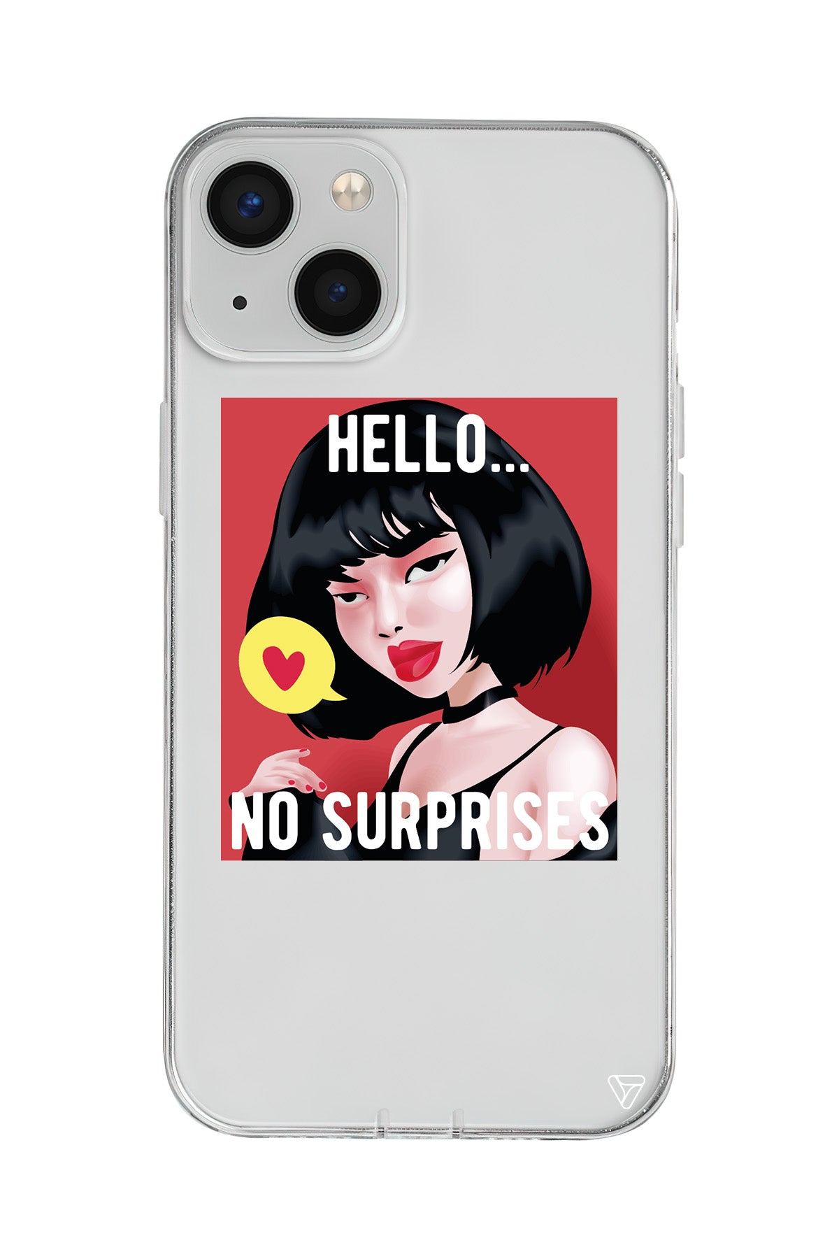 Hello... Lansman Model İçi Kadife Silikon Telefon Kılıfı – Plus Serisine Özel