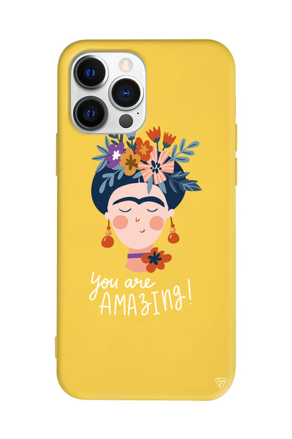 Frida 2 Lansman Model İçi Kadife Silikon Telefon Kılıfı