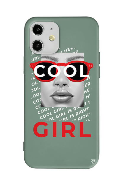 Cool Girl Lansman Model İçi Kadife Silikon Telefon Kılıfı