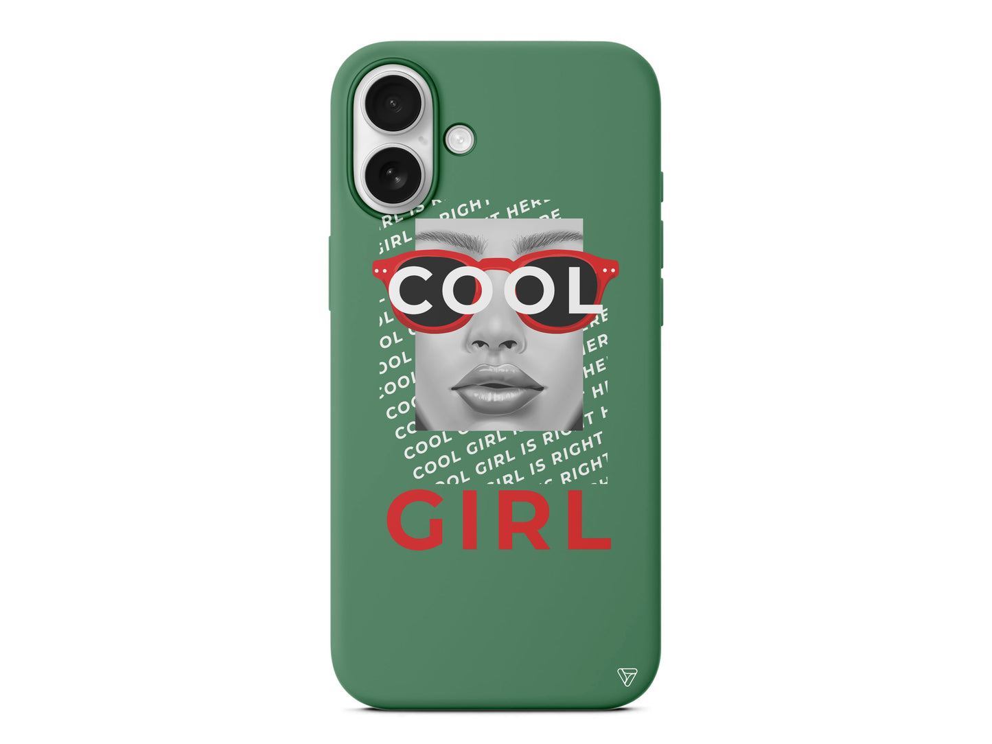 Cool Girl Lansman Model İçi Kadife Silikon Telefon Kılıfı
