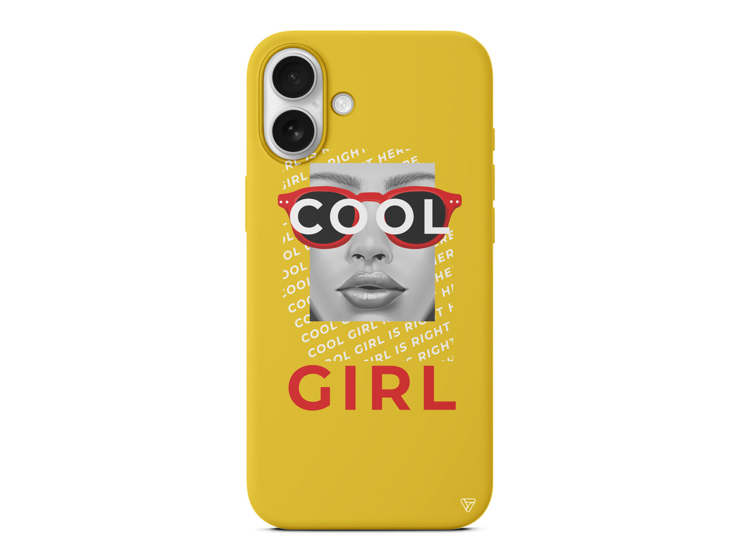 Cool Girl Lansman Model İçi Kadife Silikon Telefon Kılıfı