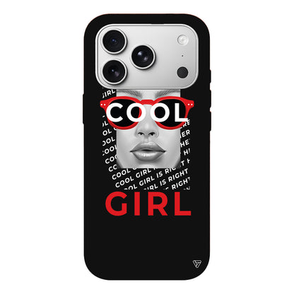 Cool Girl Lansman Model İçi Kadife Silikon Telefon Kılıfı