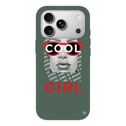 Cool Girl Lansman Model İçi Kadife Silikon Telefon Kılıfı