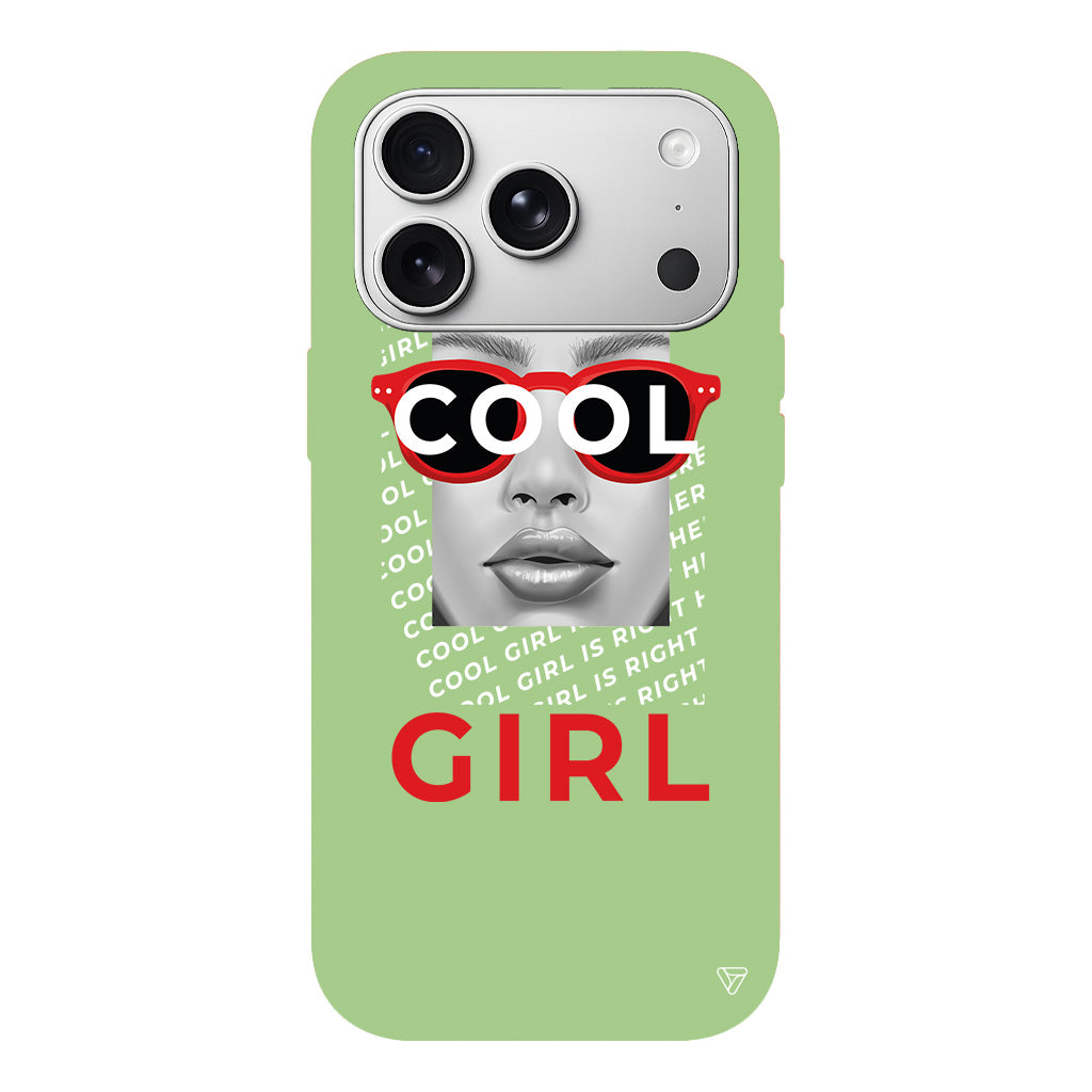 Cool Girl Lansman Model İçi Kadife Silikon Telefon Kılıfı