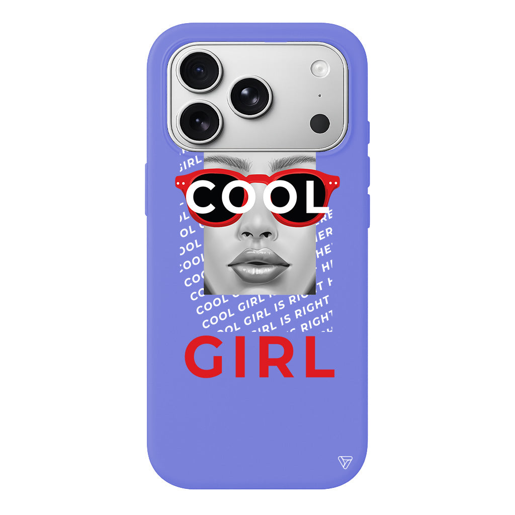 Cool Girl Lansman Model İçi Kadife Silikon Telefon Kılıfı