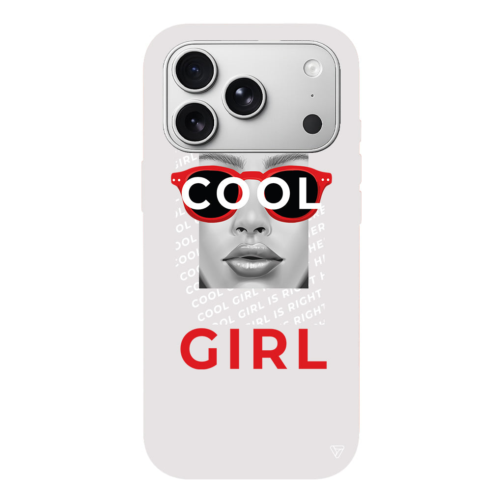 Cool Girl Lansman Model İçi Kadife Silikon Telefon Kılıfı