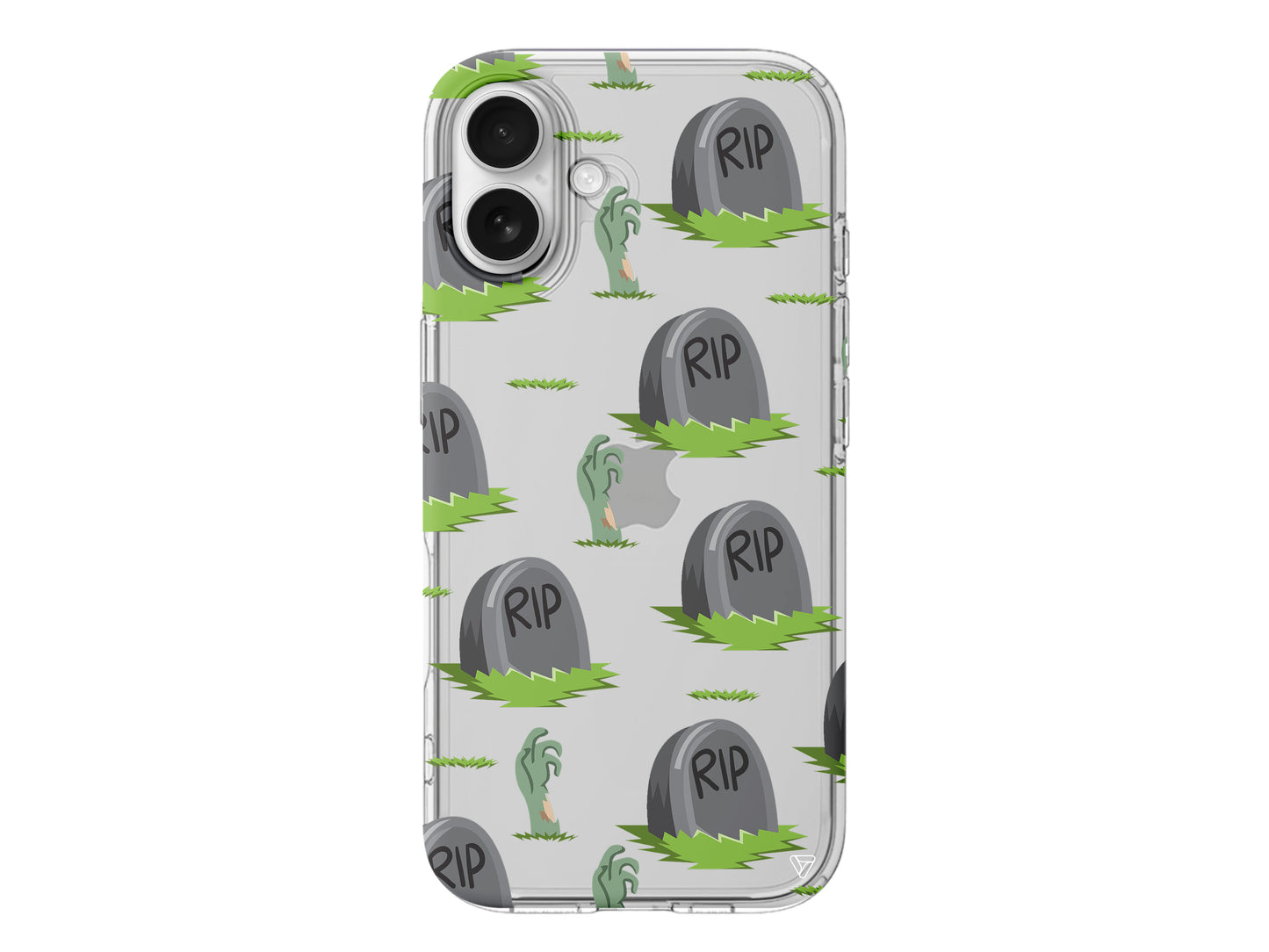 Cadılar Bayramı Rip Lansman Model İçi Kadife Silikon Telefon Kılıfı – Plus Serisine Özel