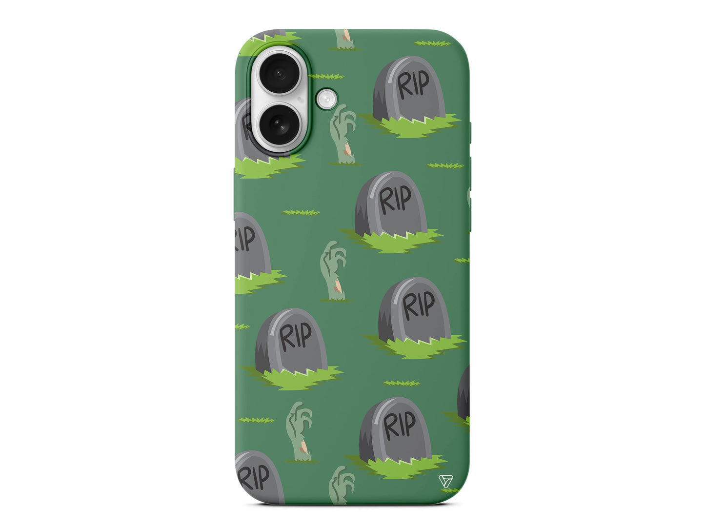 Cadılar Bayramı Rip Lansman Model İçi Kadife Silikon Telefon Kılıfı – Plus Serisine Özel