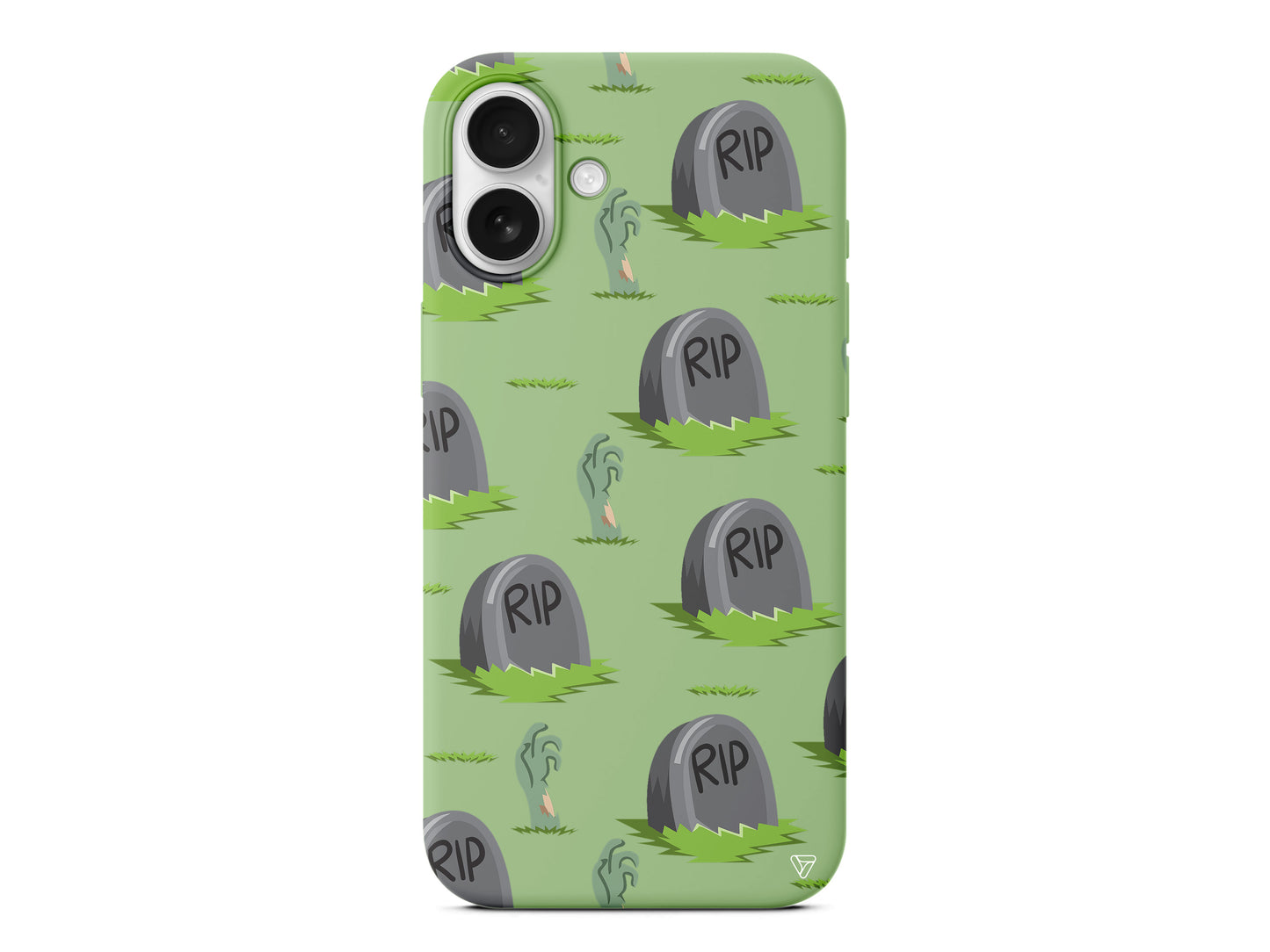 Cadılar Bayramı Rip Lansman Model İçi Kadife Silikon Telefon Kılıfı – Plus Serisine Özel