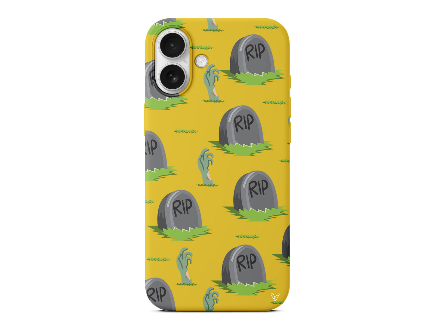 Cadılar Bayramı Rip Lansman Model İçi Kadife Silikon Telefon Kılıfı – Plus Serisine Özel