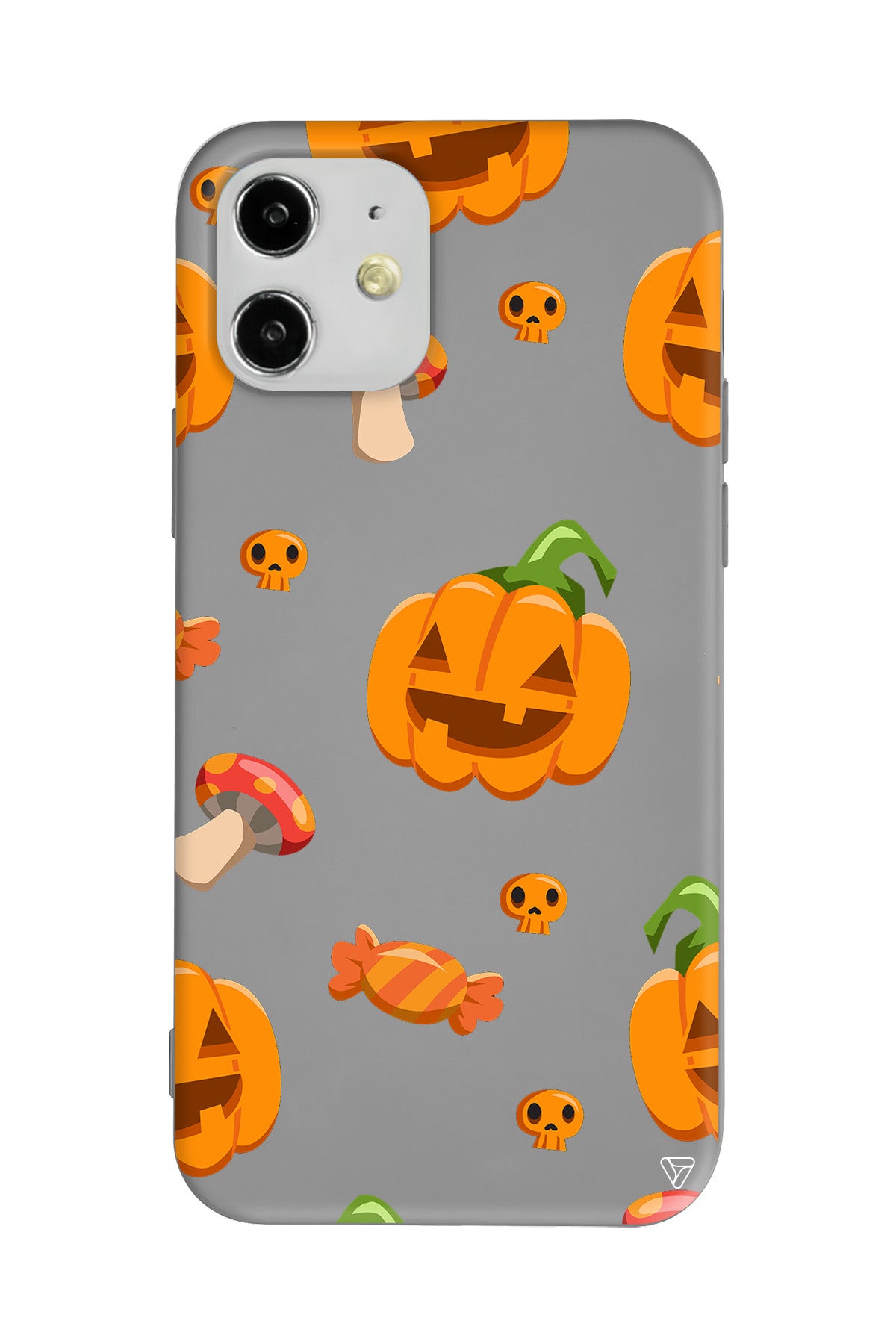 Deadly Pumpkin Lansman Model İçi Kadife Silikon Telefon Kılıfı