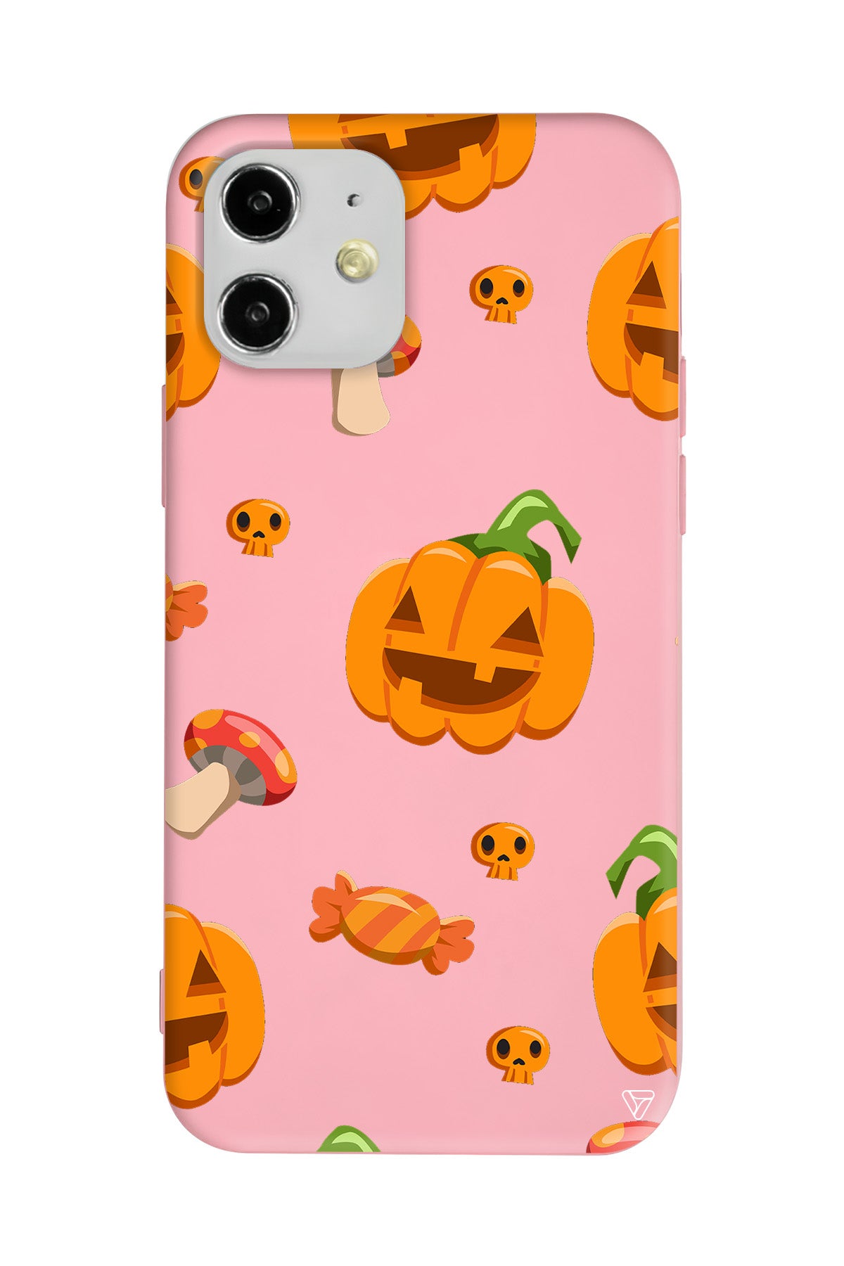 Deadly Pumpkin Lansman Model İçi Kadife Silikon Telefon Kılıfı