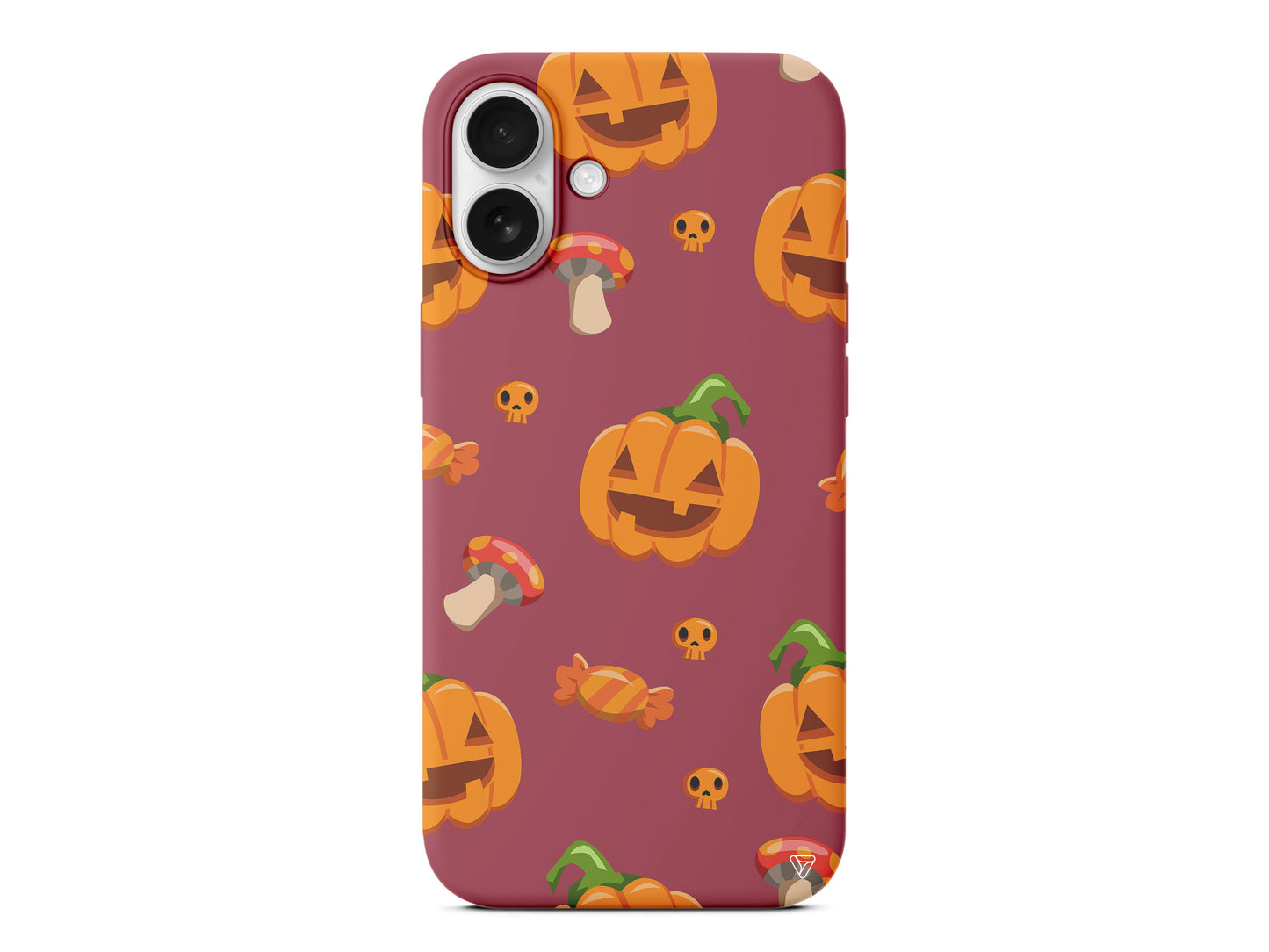 Deadly Pumpkin Lansman Model İçi Kadife Silikon Telefon Kılıfı