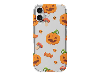 Deadly Pumpkin Lansman Model İçi Kadife Silikon Telefon Kılıfı