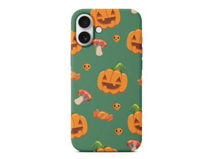 Deadly Pumpkin Lansman Model İçi Kadife Silikon Telefon Kılıfı