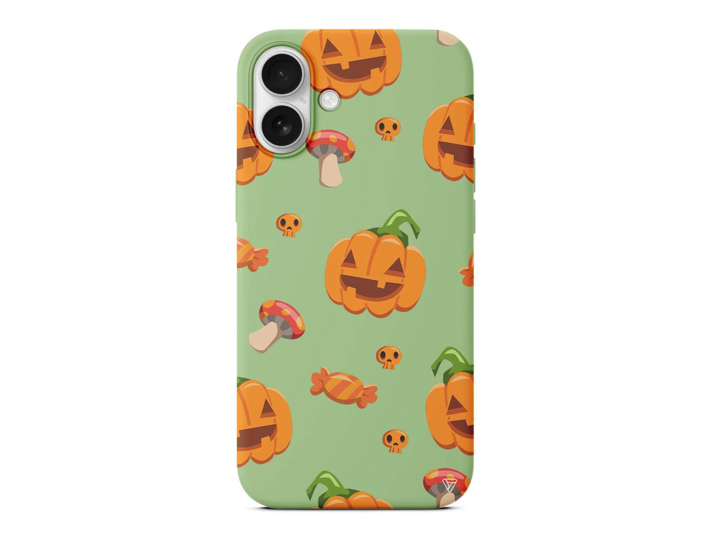 Deadly Pumpkin Lansman Model İçi Kadife Silikon Telefon Kılıfı