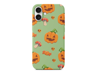 Deadly Pumpkin Lansman Model İçi Kadife Silikon Telefon Kılıfı