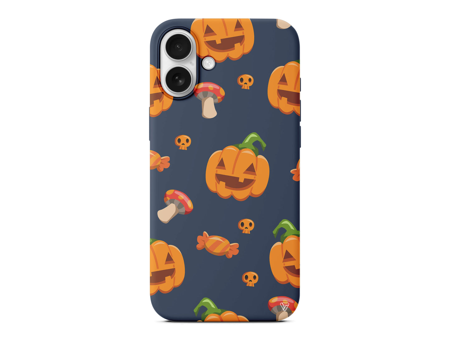 Deadly Pumpkin Lansman Model İçi Kadife Silikon Telefon Kılıfı – Plus Serisine Özel