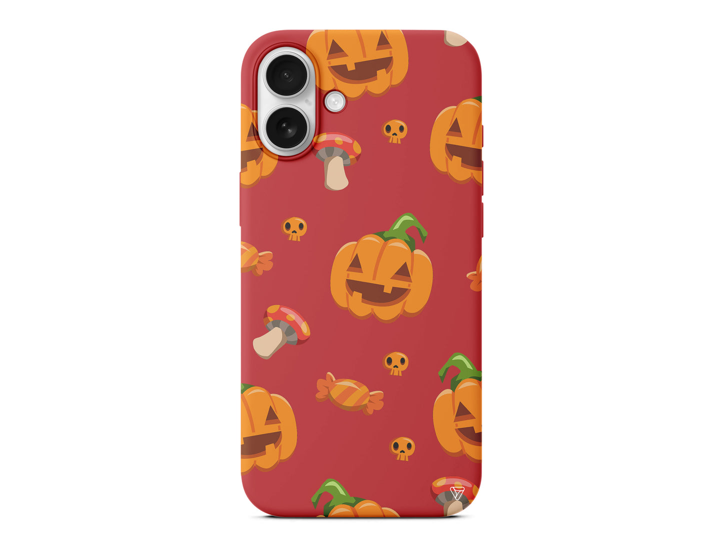 Deadly Pumpkin Lansman Model İçi Kadife Silikon Telefon Kılıfı – Plus Serisine Özel