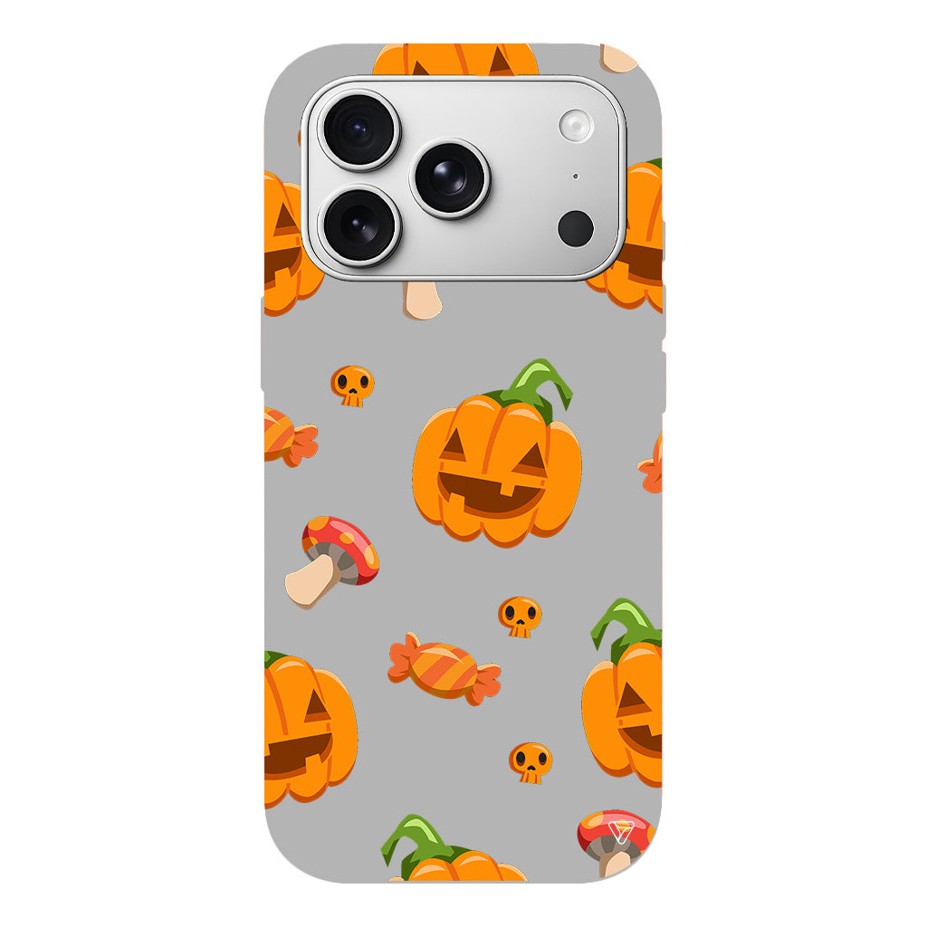 Deadly Pumpkin Lansman Model İçi Kadife Silikon Telefon Kılıfı