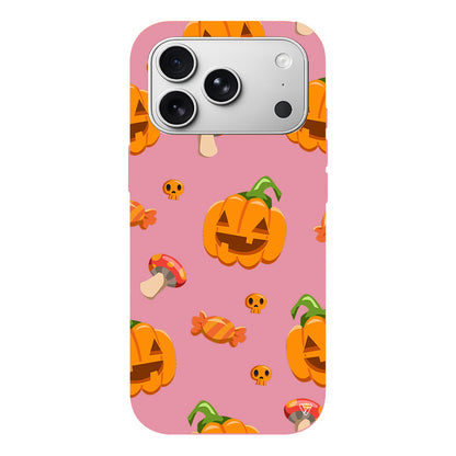 Deadly Pumpkin Lansman Model İçi Kadife Silikon Telefon Kılıfı