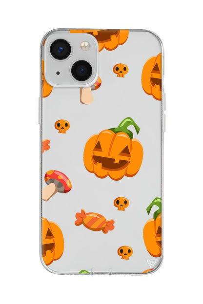 Deadly Pumpkin Lansman Model İçi Kadife Silikon Telefon Kılıfı – Plus Serisine Özel