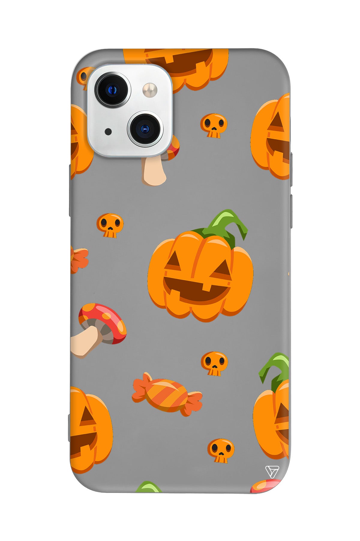 Deadly Pumpkin Lansman Model İçi Kadife Silikon Telefon Kılıfı