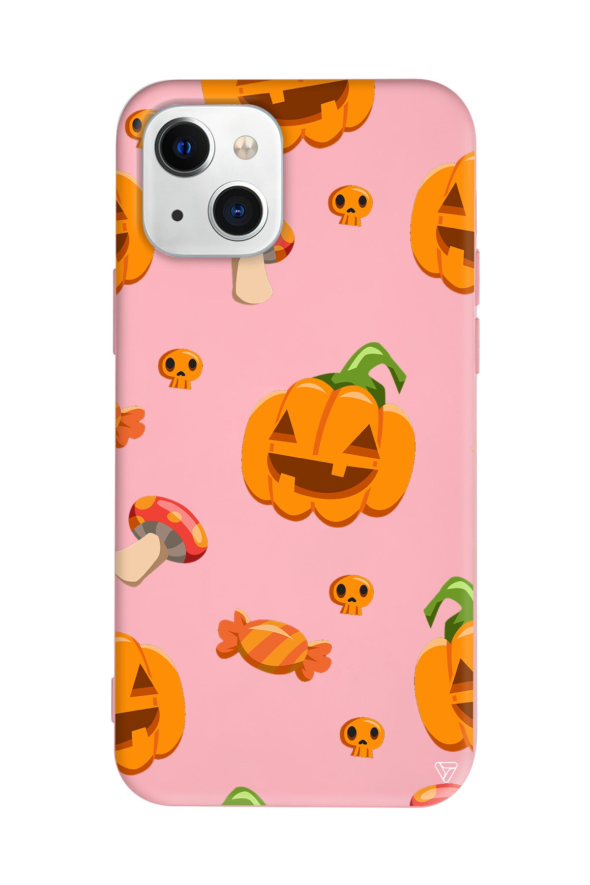 Deadly Pumpkin Lansman Model İçi Kadife Silikon Telefon Kılıfı – Plus Serisine Özel