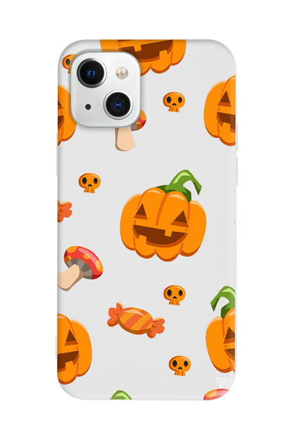 Deadly Pumpkin Lansman Model İçi Kadife Silikon Telefon Kılıfı